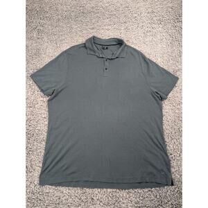 Banana Republic Shirt 2XL XXL Blue Normcore Preppy Dress Polo Modern Casual Golf